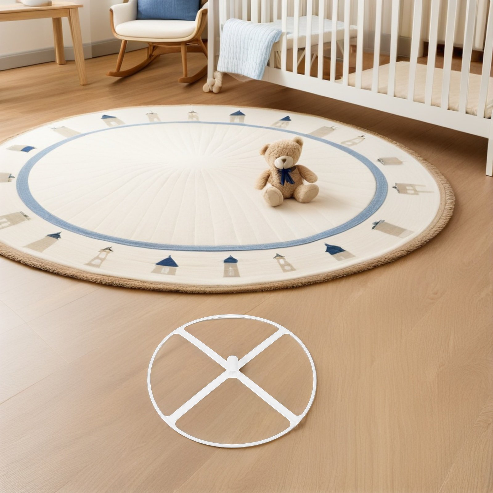 Baby Nursery Frames - Universeel babybednetframe, hemel voor wieg, stevig,