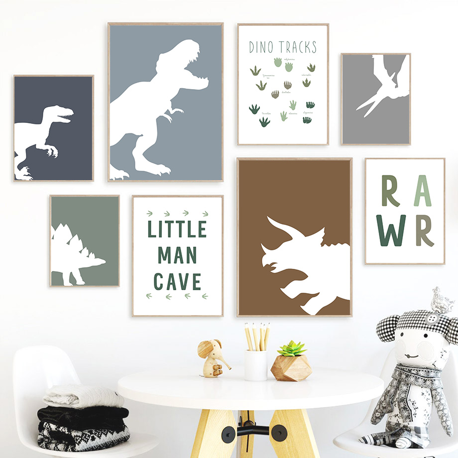Jurassic Dinosaur Tyrannosauru - Baby Girl Nursery Quotes recensie en prijs